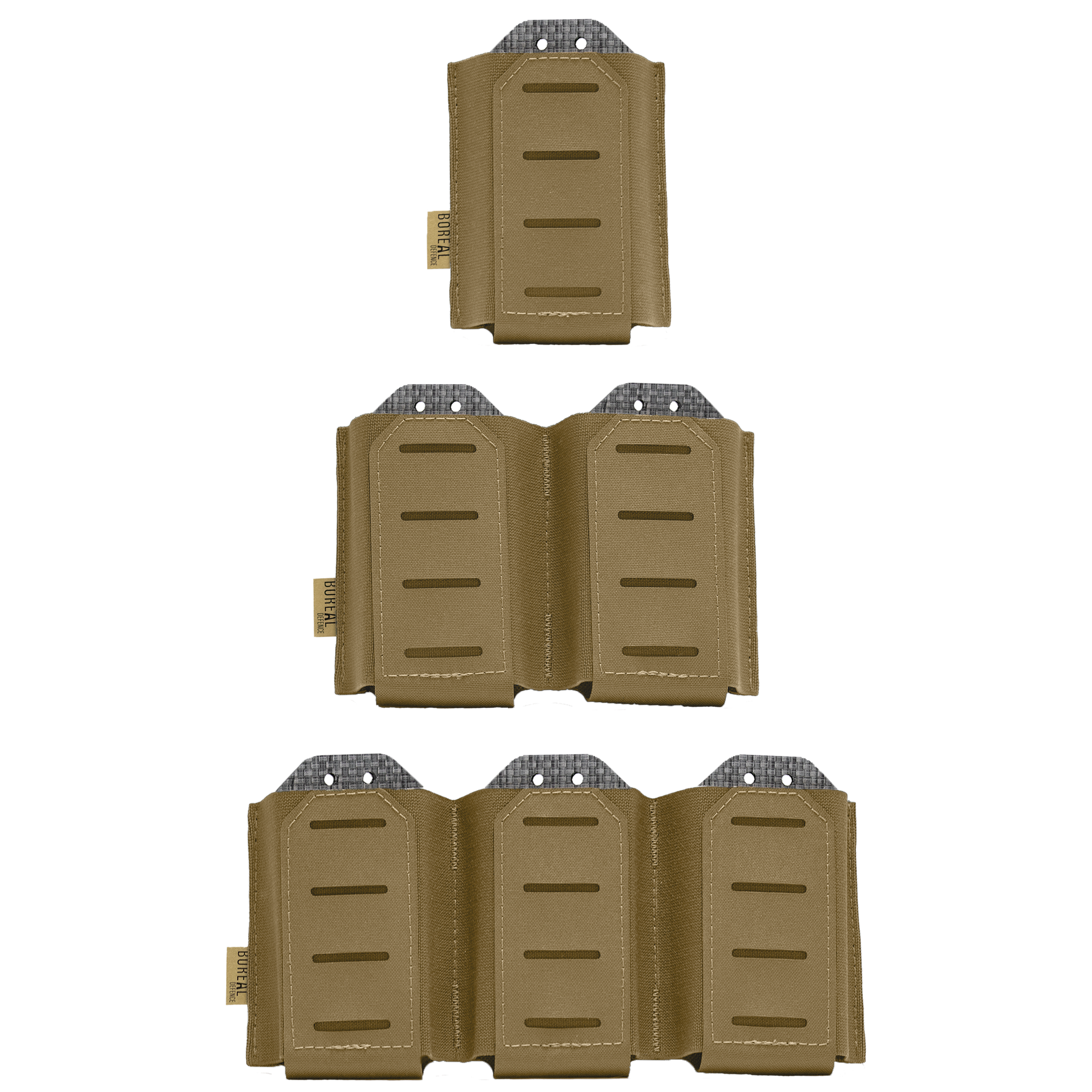 A multicam pattern 5.56 brown magazine pouch