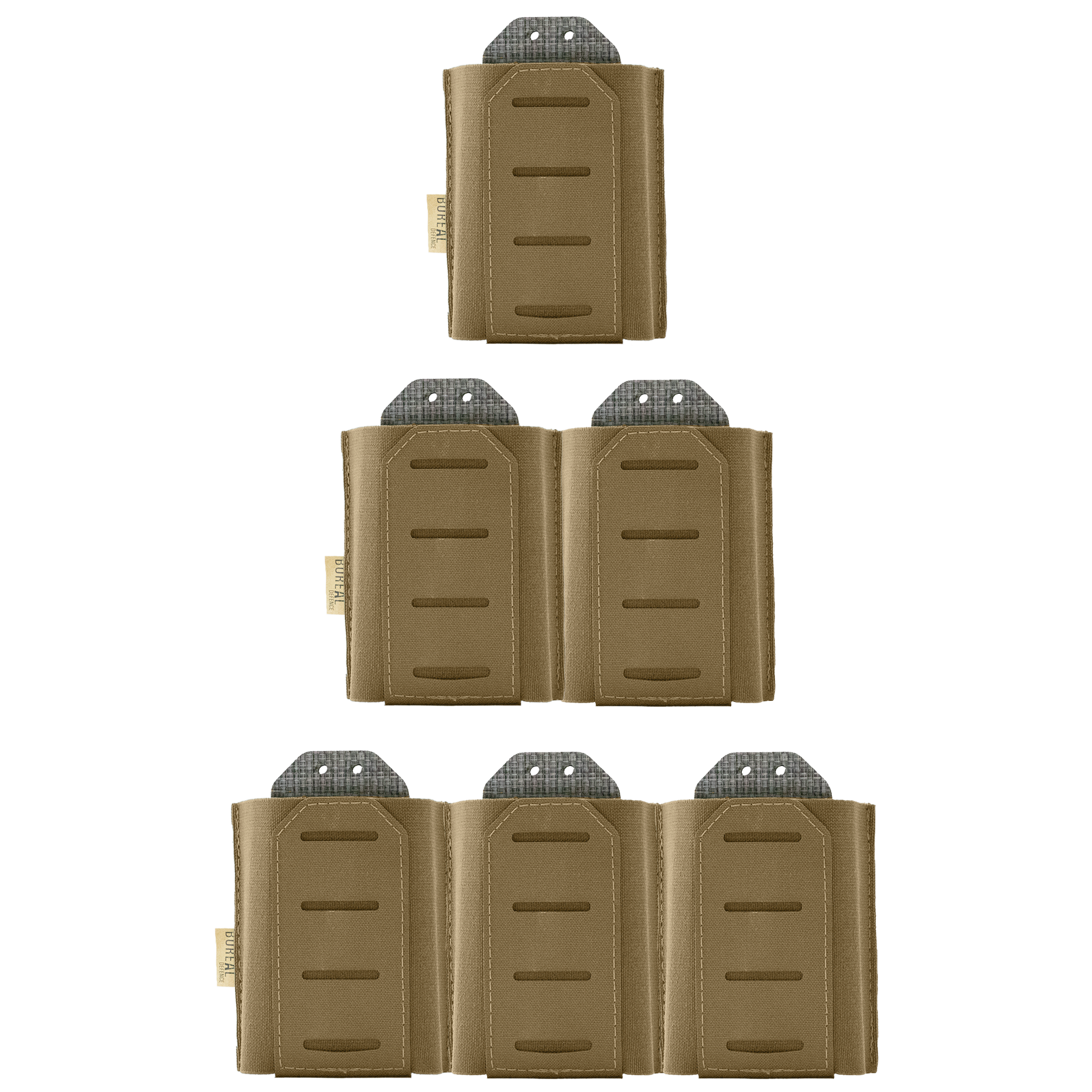 Tactical .308 magazine pouch with visible straps and elastic