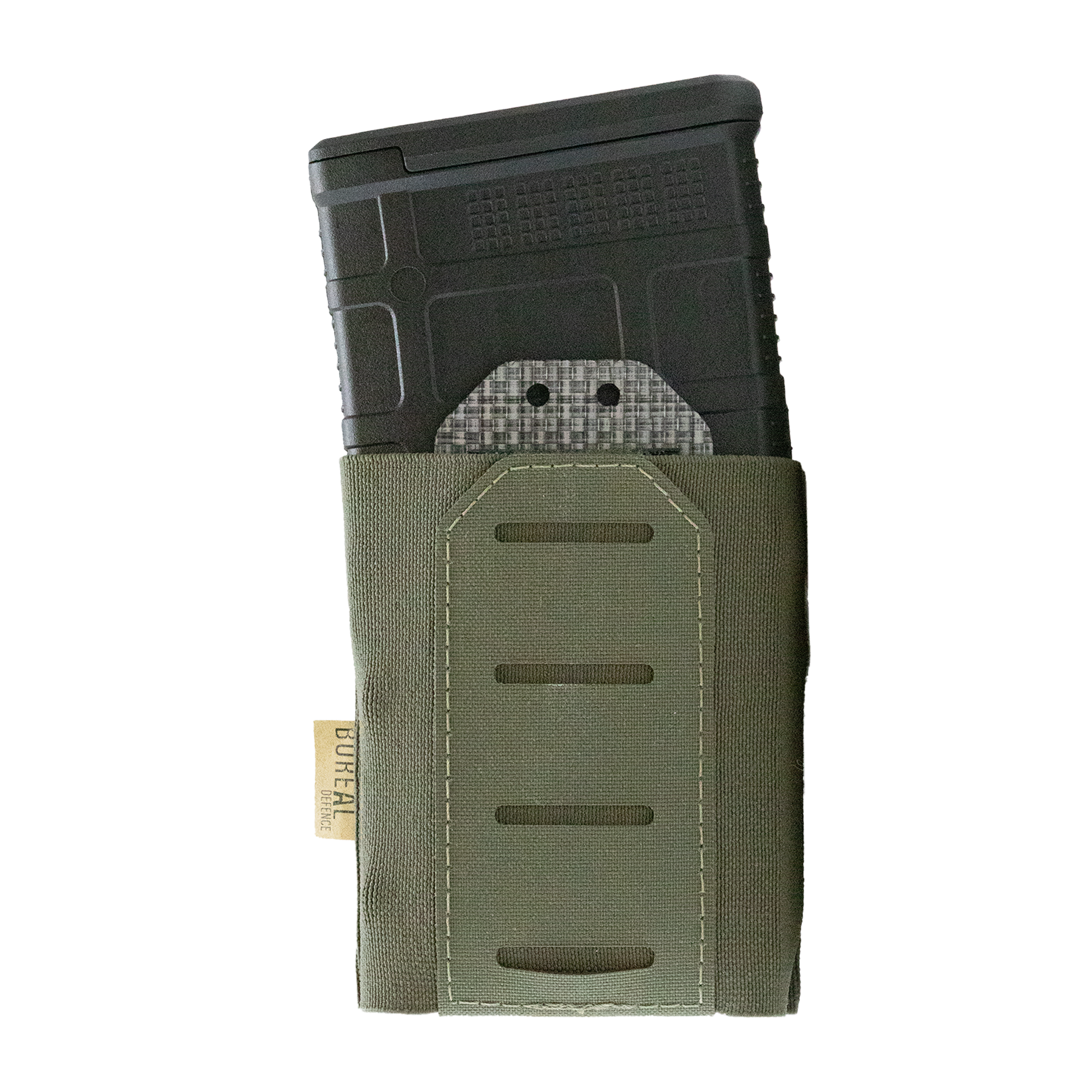 Tactical 308 magazine pouch for hold and secure a firearm magazine