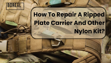 How To Repair A Ripped Plate Carrier And Other Nylon Kit?