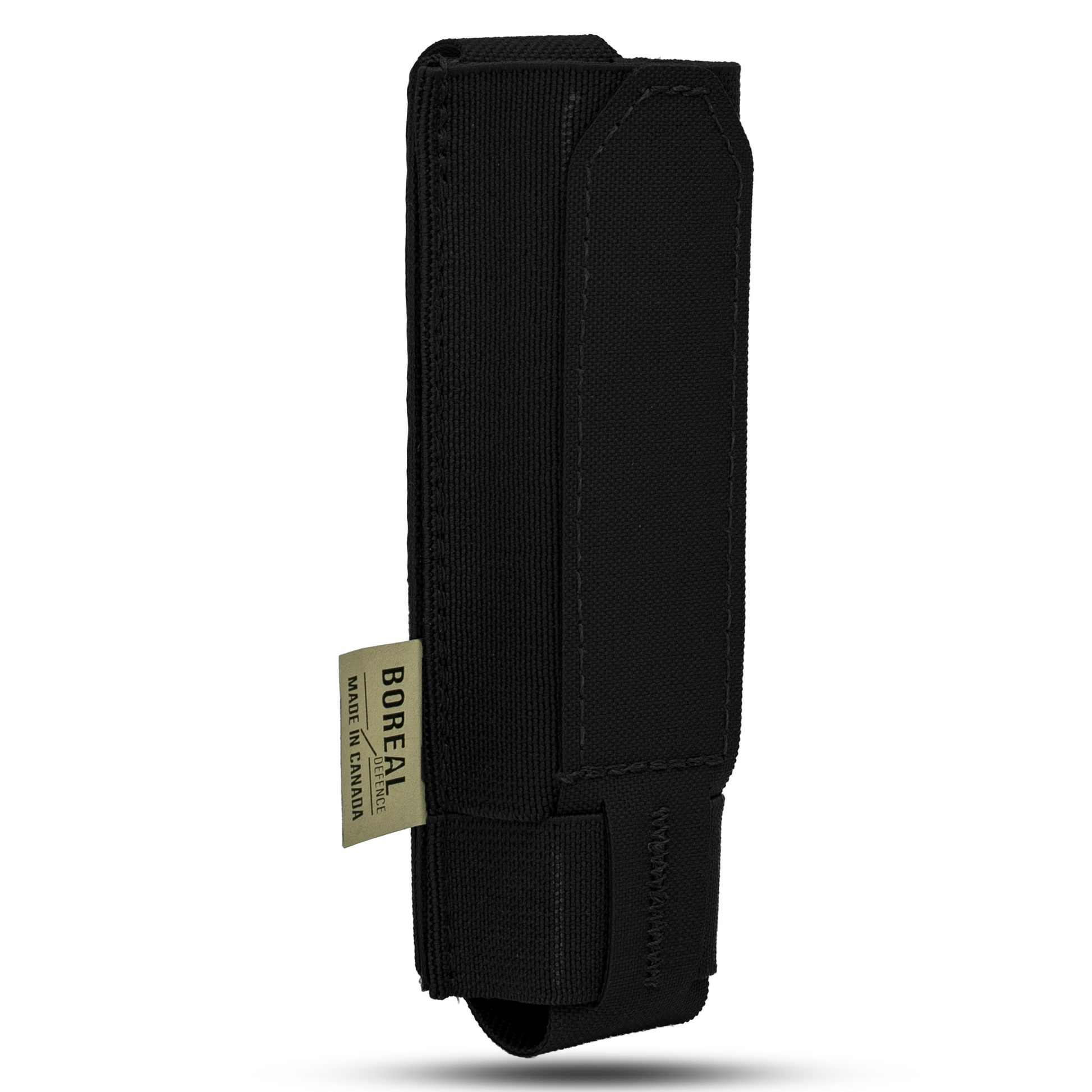 Black tactical Baton Pouch with Brand tag Boreal Defence 