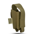 Olive green tactical pouch with a visible brand of Boreal Defence 