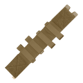 Inverted Cell Self Accessible Cummerbund System in Coyote Brown Medium