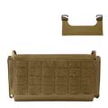 A top view of a D20 placard featuring multiple compartments - Boreal Defence