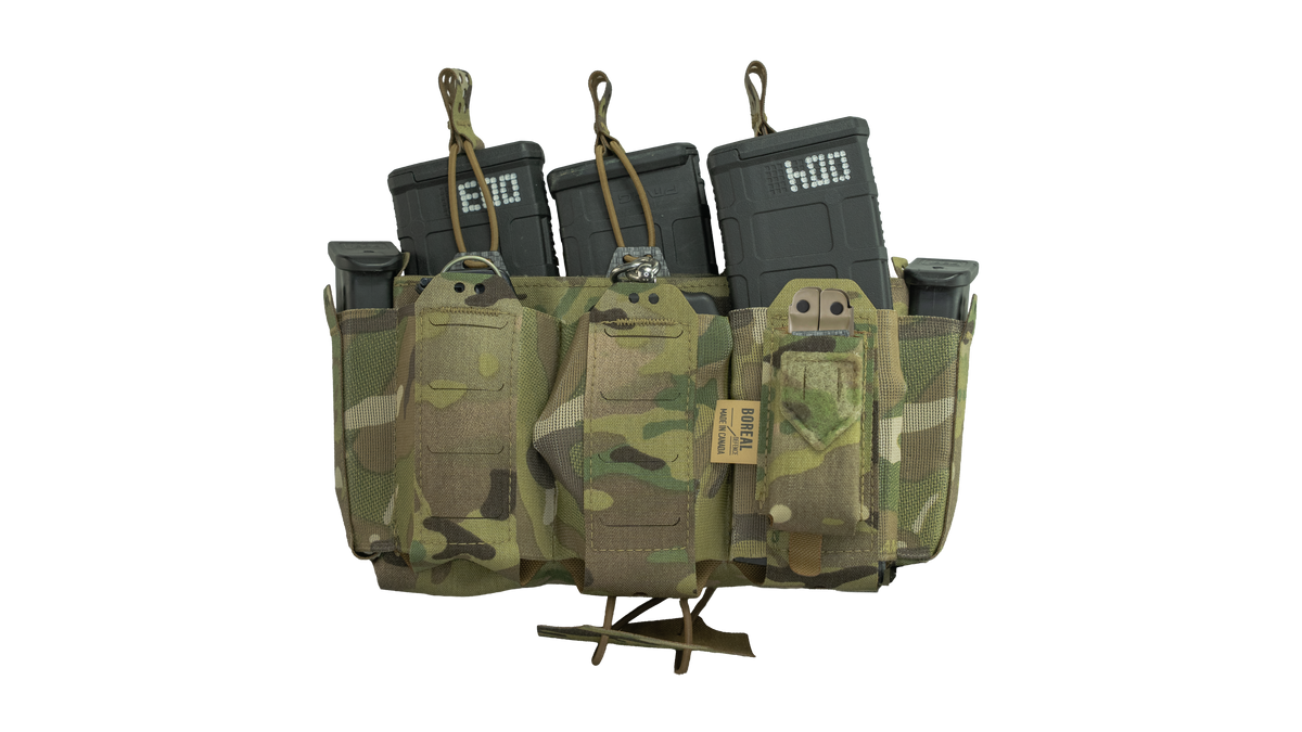 D19 placard example build with elastic insert, retention kit, tourniquet hanger and SAPP