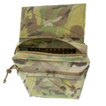 Tactical Buckle pouch open from top view