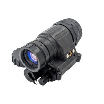 A black color night vision monocular
