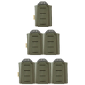 308 magazine pouch in ranger green with visible straps and elastic