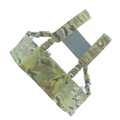 A camouflage placard adaptor kit with multiple pouches and straps
