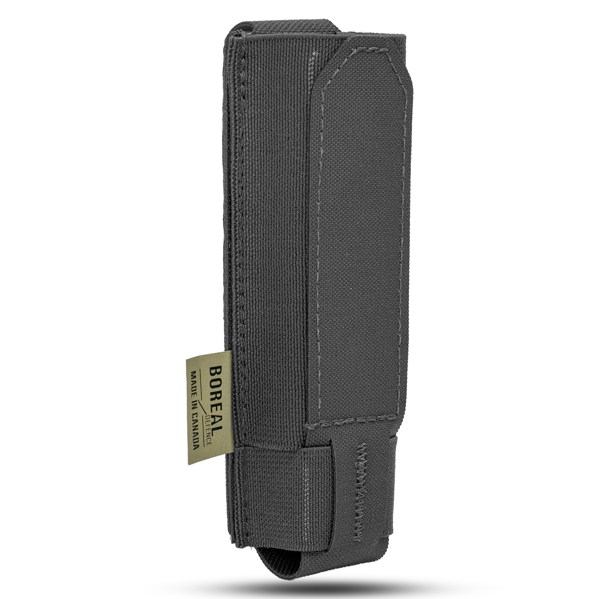 Black tactical Baton Pouch with Boreal Defence 