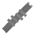 Inverted Cell Self Accessible Cummerbund System in Wolf Grey Medium