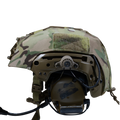 Military Helmet Cover Side View - Boreal Defence